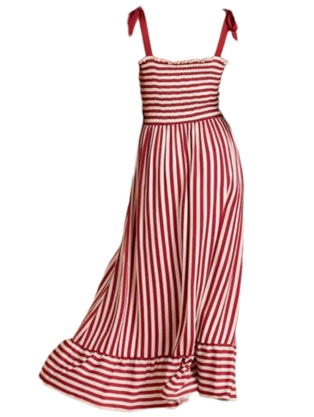 Silky Luxe Smocked Maxi